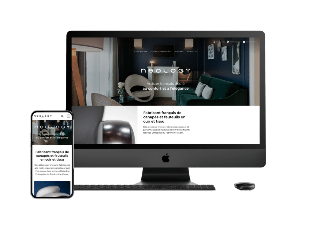 Vue Mobile de Neology