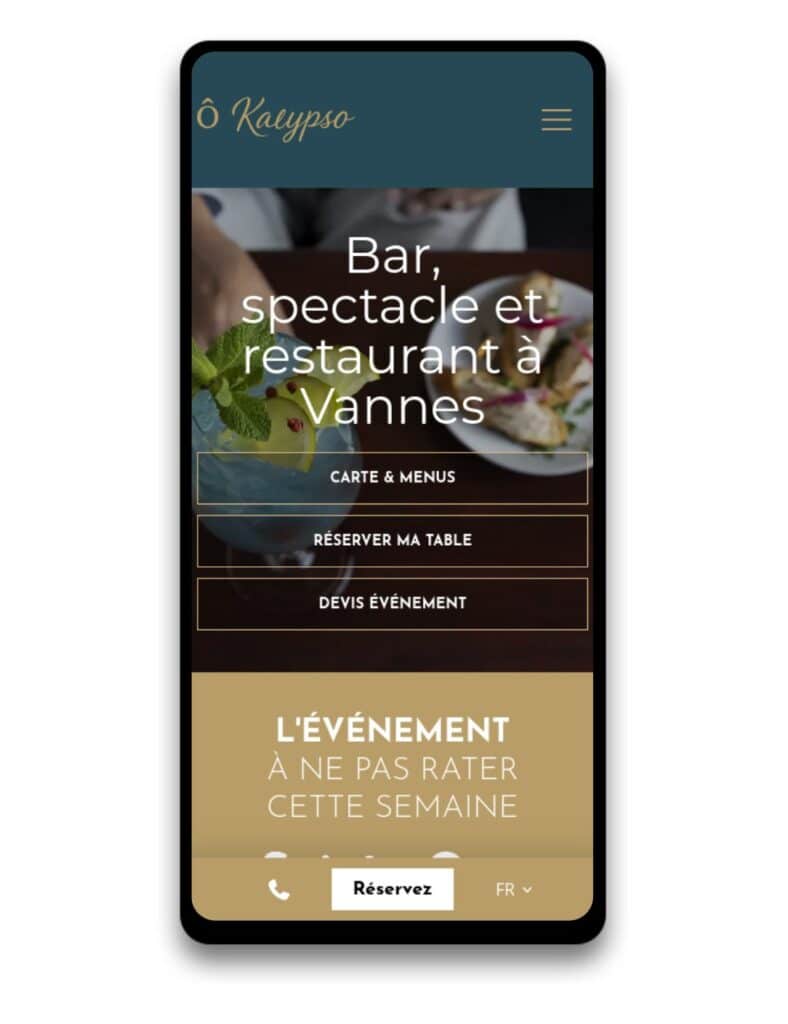 Ô Kalypso, restaurant à Vannes